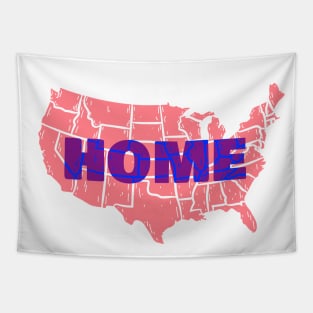 America is Home Tapestry