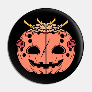 Pumpkin brain Pin