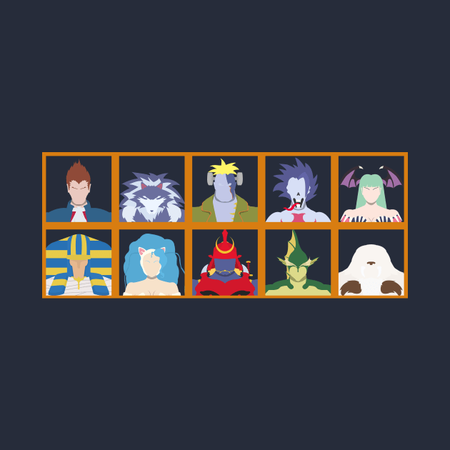 Select Your Character: Darkstalkers by MagicFlounder