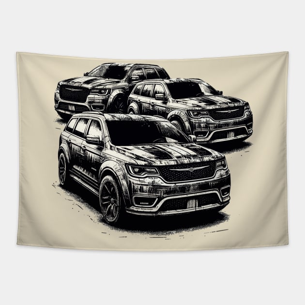 Chrysler Aspen Tapestry by Vehicles-Art