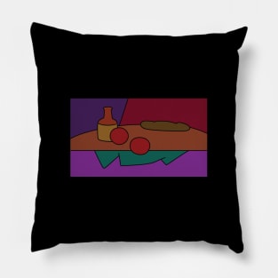 Simpsons Dining Room Picture Pillow