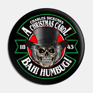 Charles Dickens, A Christmas Carol, Bah Humbug, Scrooge Pin