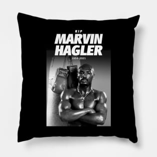 RIP marvin hagler 1954-2021 Pillow