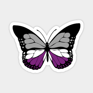 Asexual Butterfly Magnet