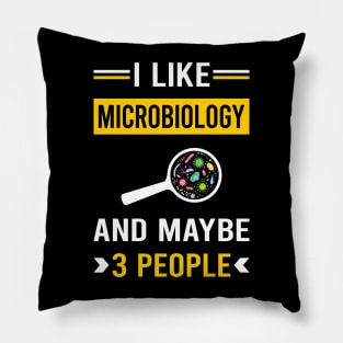 3 People Microbiology Microbiologist Pillow