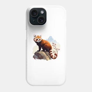 Red Panda In Nature Phone Case