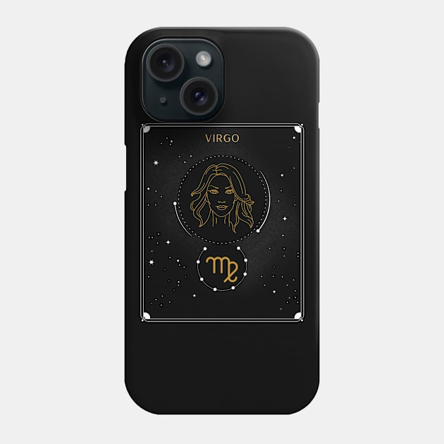 Virgo | Astrology Zodiac Sign Design Phone Case by The Witch's Life