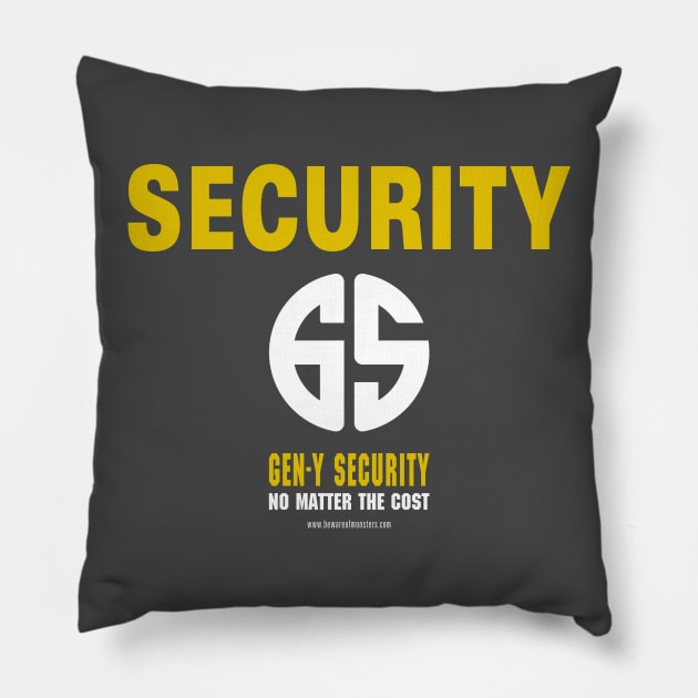 Gen-Y Security Pillow by JRobinsonAuthor