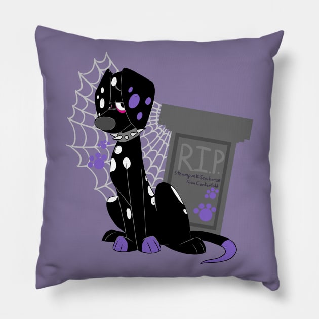 Dante Dalmatian Pillow by SteampunkSeahorse