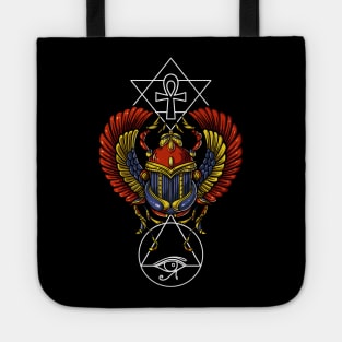 Egyptian Scarab Symbol Tote