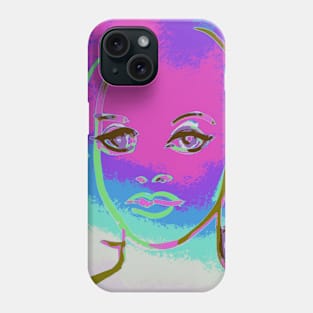 Beautiful Woman Model Portrait Phone Case