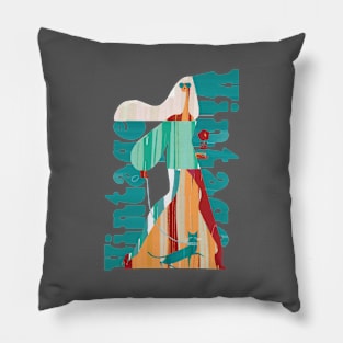 Retro Graphics For Women Vintage Birthday Gift For Women Pillow