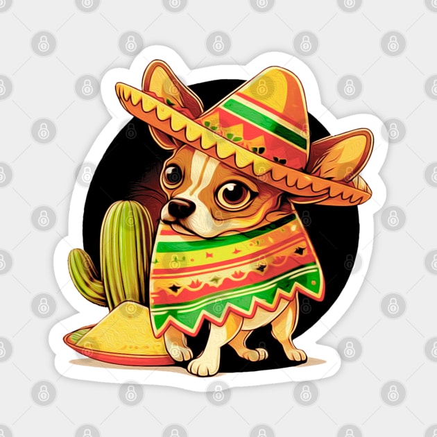 quiero taco bell Magnet by sadieillust