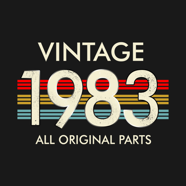 Vintage 1983 All Original Parts by louismcfarland