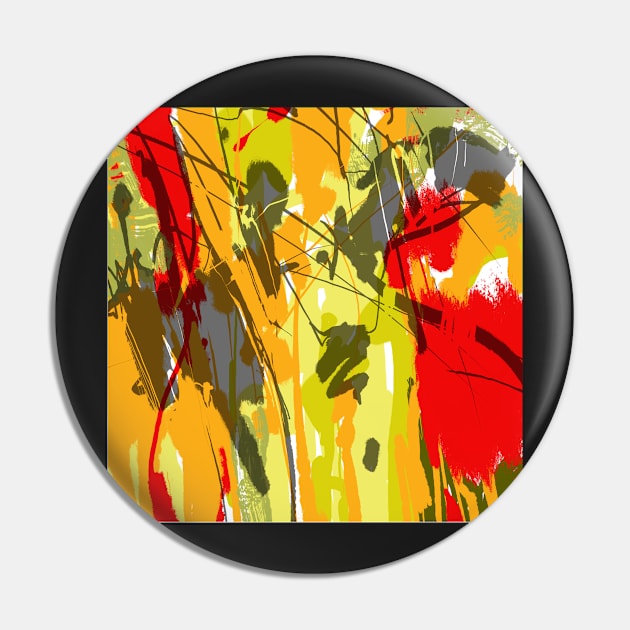 Abstract digital colour, Happy Energy Pin by vandokkumburg