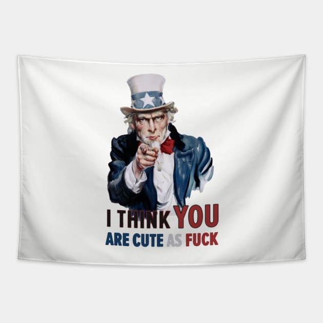 Uncle sam wants you Tapestry by belytelor