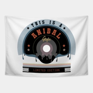 ANIBAL Name Style Tapestry