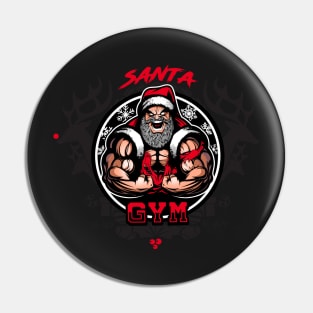 Santa Gym Pin