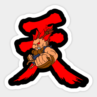 Akuma / Gouki - 3rd Strike Sticker for Sale by PitadorBoy