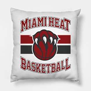 Miami Basketball Pillow