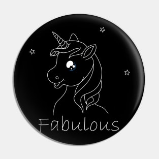 Fabulous Unicorn Pin