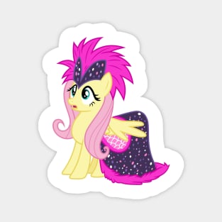 Fancy Fluttershy 2 Magnet