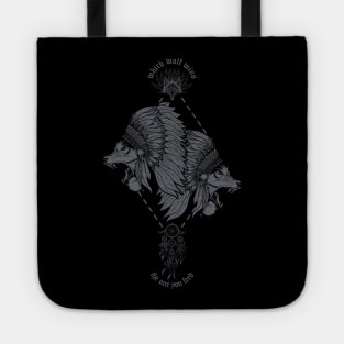 Native Wolf Tote