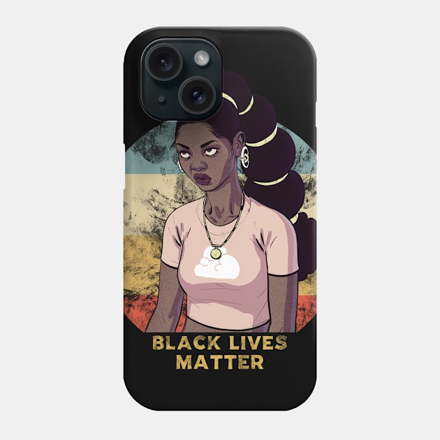 BLM retro style 2020 Phone Case by wewerombel