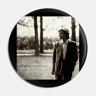 David Sylvian Brilliant Trees 1 Album Cov Pin