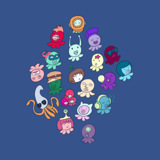 Discover Octobabies - Squid - T-Shirt