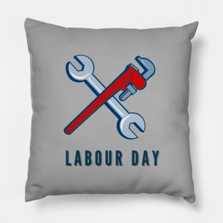 Happy Labour Day Pillow