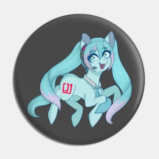 Hatsuneigh Miku Pin