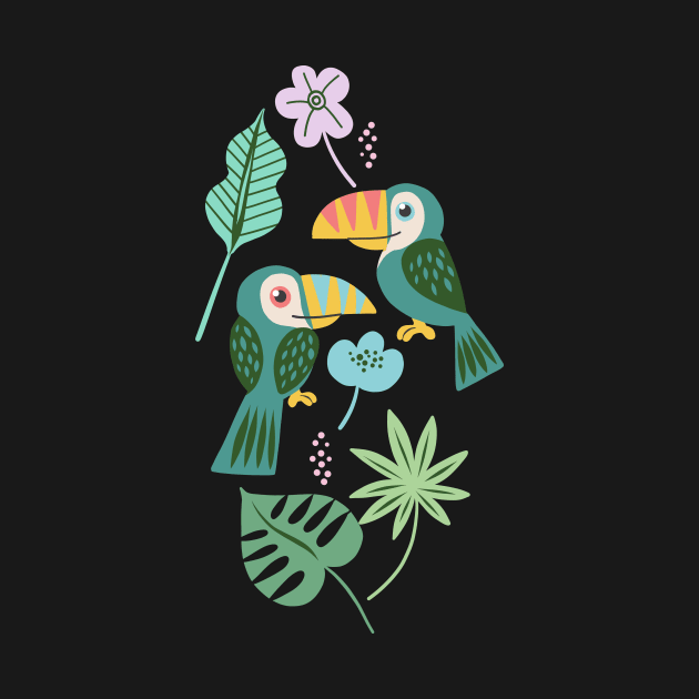 Toucan Jungle by Rebelform