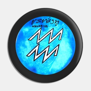 AQUARIUS Pin