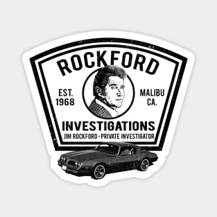 Jim Rockford Private Investigator Magnet