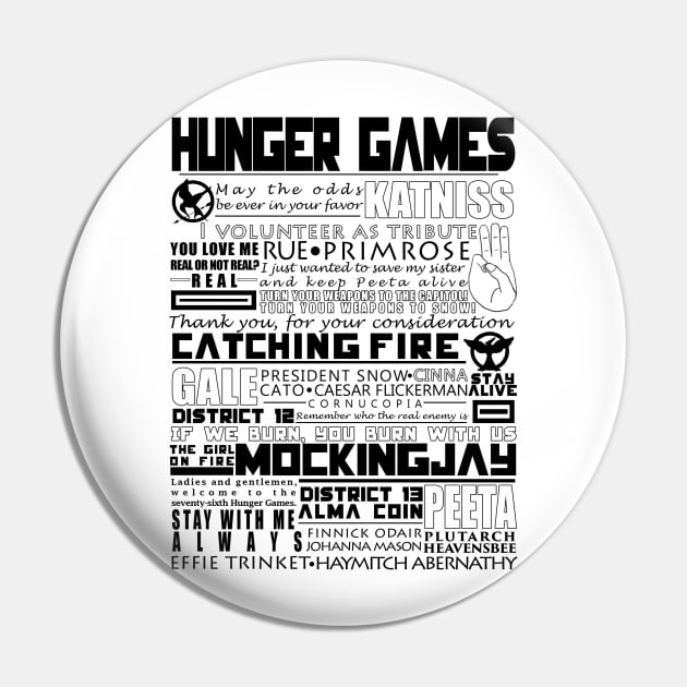 Hunger Games Pin by primalune