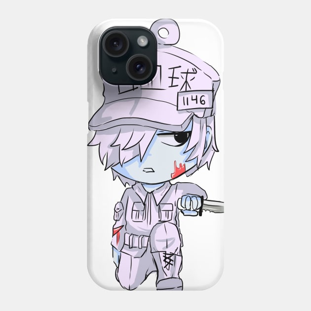 hataraku saibou Phone Case by tizy