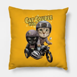 CAT COUPLE CLUB Pillow