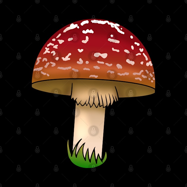 Red Mushroom by TheQueerPotato