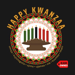 Happy Kwanzaa 360 Tee T-Shirt