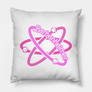 Barbenheimer Atom X Pillow