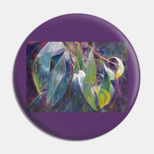 The Gentle Rain Throw Pillow Pin