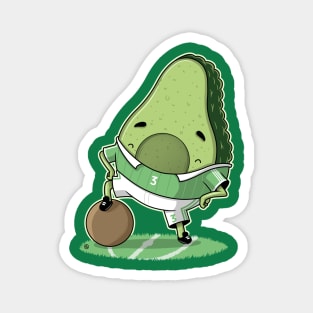 SOCCER AVOCADO Magnet