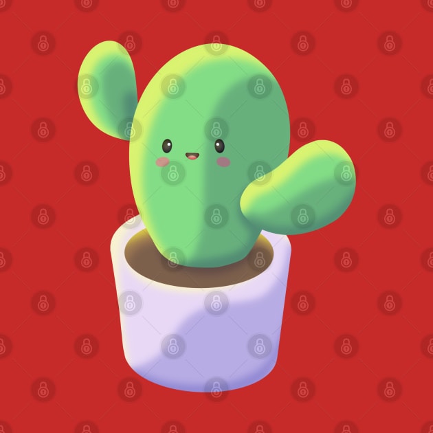 Happy Little Cactus by Doggomuffin 