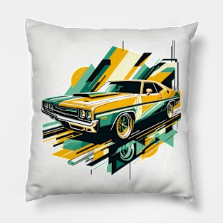 Car Muscle 1970-YGW Pillow