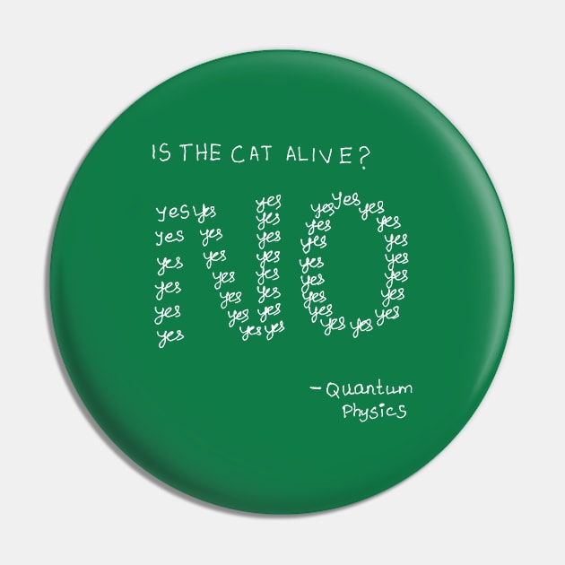 Is the cat alive? Schrödinger's cat funny physics joke Pin by HAVE SOME FUN