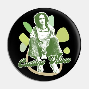 Caetano Veloso /// Fan Artwork Pin