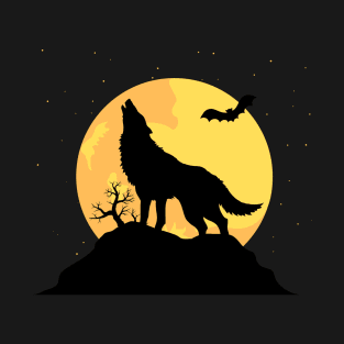 Wolf Halloween T-Shirt