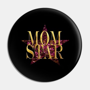 Sparkle and Shine MomSter Purple Foil Pin