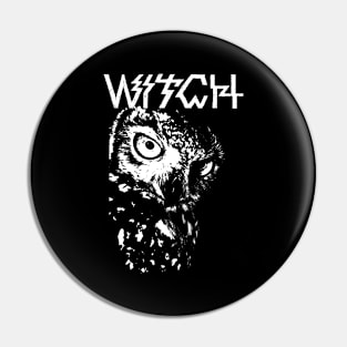 Witch Doom Metal Pin